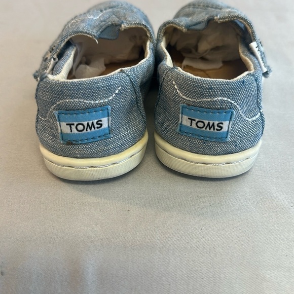 Toms - Classic Alpargata canvas shoes with Bee design and velcro closure - Picture 4 of 6